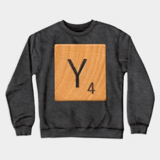 Scrabble Tile 'Y' Crewneck Sweatshirt